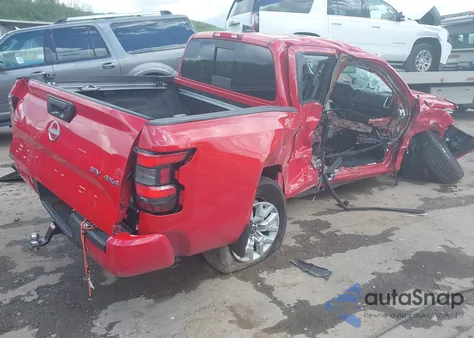 2024 Nissan Frontier Sv 4X4 из США, поврежденный, VIN 1N6ED1EKXRN601679